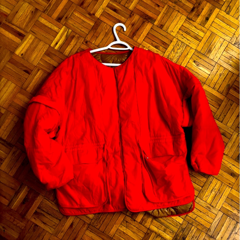 Orange Quilted lululemon jacket size XL